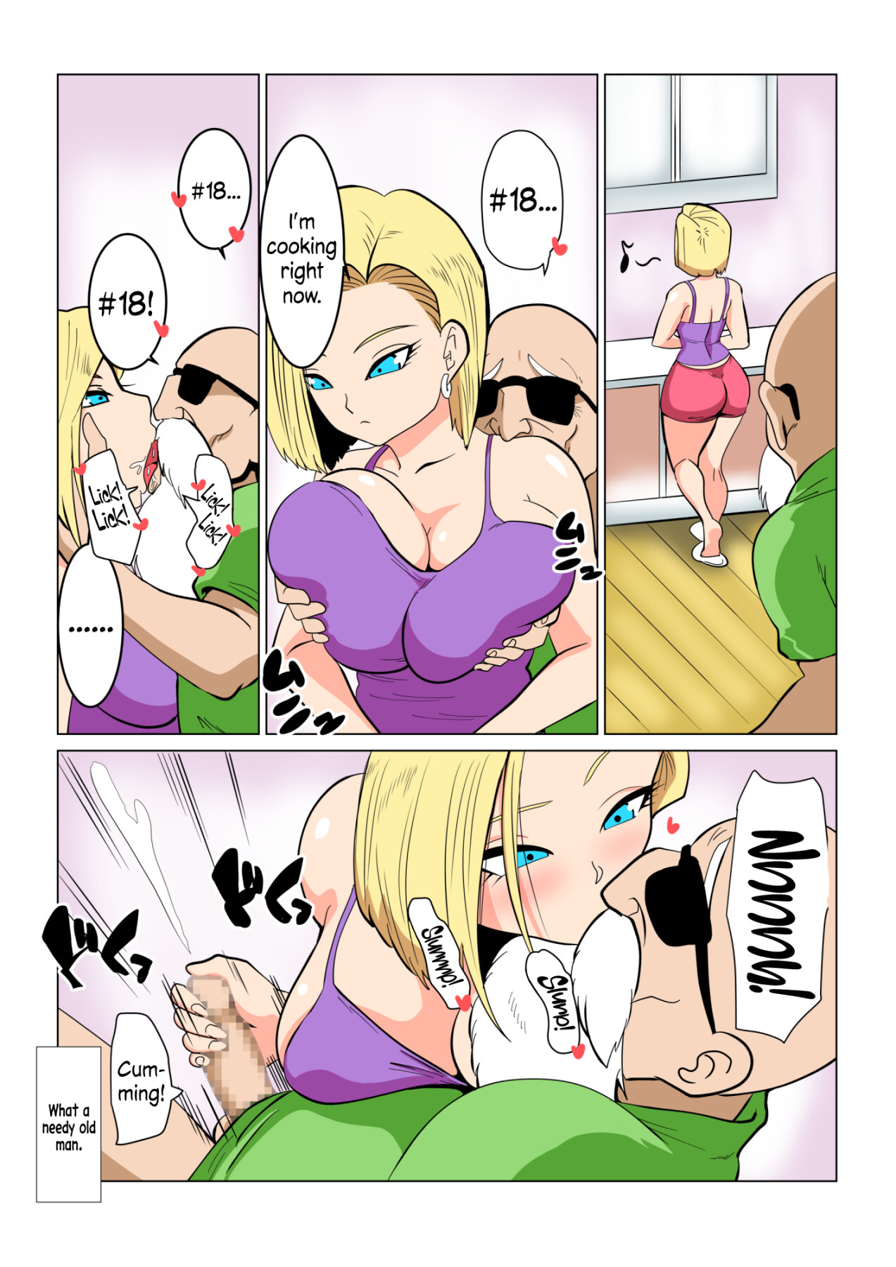 Hentai Manga Comic-DRAGON-HOLE Blonde Housewife Edition-Read-8